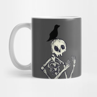 Sad Skeleton Mug